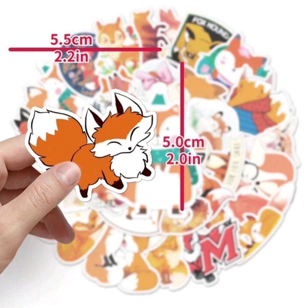 Assorted Fox Stickers - Picture 5 of 7